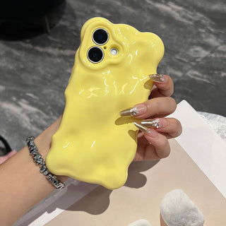 Auramma Collections Avant Basic Summer Fun Color Barbie Pink Baby Blue Mint 3D Bubbles Soft TPU Case iPhone 17 16 15 14 13 12 11 Pro Max Plus Air