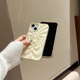 Auramma Collections Avant Basic Aesthetic Matte 3D Butterfly Brown White Khaki Dusty Pink Black Soft TPU Case iPhone 14 13 12 11 Pro Max