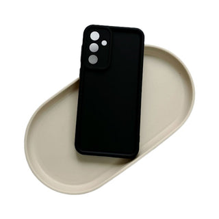 Auramma Collections Avant Basic Matte Plain Color Fuchsia Green Blue Brown White Black Pink Wine Red Thick Frame Soft TPU Samsung Galaxy S25 S24 S23 S22 S21 Ultra Plus Case