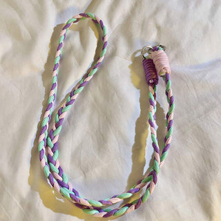 French Braid Crossbody Lanyard