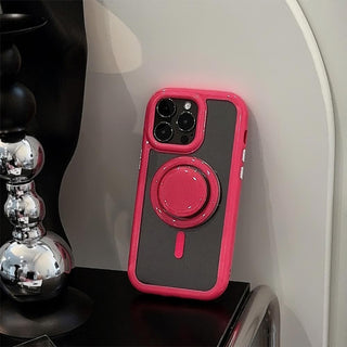 Auramma Collections Avant Basic Soft Minimalist Pastel Purple Green Pink Brown White Black Fuchsia Frame Bumper MagSafe Soft TPU Case Matching Magnetic Grip Set iPhone 16 15 14 13 12 Pro Max Plus