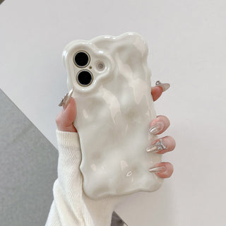 Auramma Collections Avant Basic Candy Colors Pastel Pink Blue Beige Orange White Lavender Purple Green 3D Bubbles Soft TPU Case iPhone 17 16 15 14 13 12 11 Pro Max Plus 16e Air