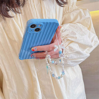 Auramma Collections Funky Kawaii Summer Soft Aesthetic Blue Yellow Pink Purple White Mermaid Tail Shell Star Heart Ribbon String Phone Charm