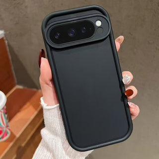 Auramma Collections Minimalist Aesthetic Matte Plain White Black Wine Pink Coffee Soft TPU Case Google Pixel 9 8 7a Pro XL