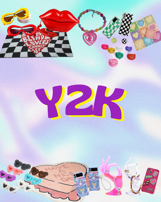 Auramma Collections 2023 Y2K Collection iPhone 14 13 12 11 Pro Max Plus X XS XR Samsung Galaxy S22 S21 S20 Plus FE Ultra Note AirPods 1 2 3 Pro Bold Big Purple Letters Quote Butterfly Checker Groovy Heart Flurry Chunky Lips Rainbow Bead Fashion Jewelry Hair Accessories Home Decor Stationery
