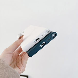 Auramma Collections Avant Basic Plain White Black Dark Brown Green Magsafe Soft TPU Case Samsung Galaxy S23 S22 S21 Ultra Plus