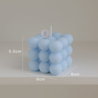 Bubble Cube Candle