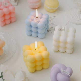 Bubble Cube Candle