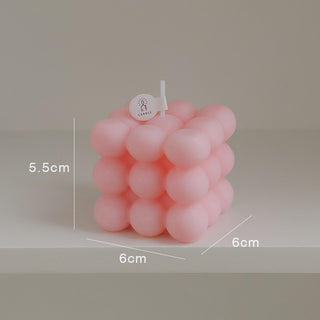 Bubble Cube Candle