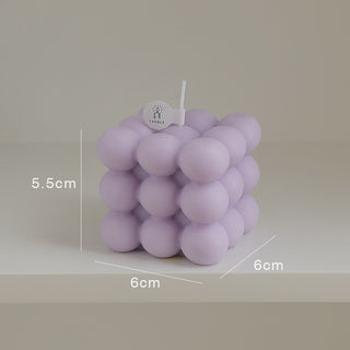 Bubble Cube Candle