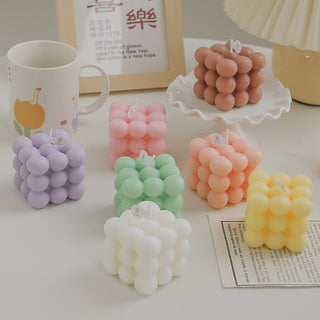 Bubble Cube Candle