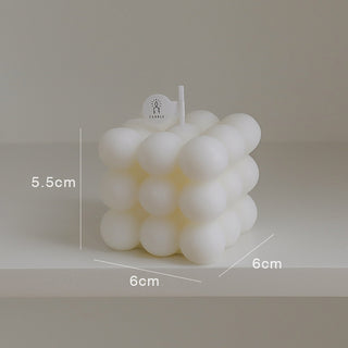 Bubble Cube Candle