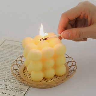 Bubble Cube Candle