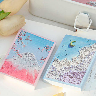 Auramma Collections Beautiful 3D Visual Effects Nature Scenery Note Pads