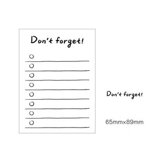 Auramma Collections Cute Funny Handwriting Style Sticky Notes