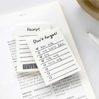 Auramma Collections Cute Funny Handwriting Style Sticky Notes