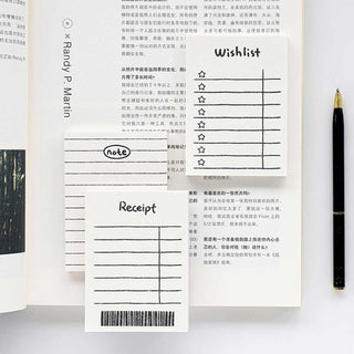 Auramma Collections Cute Funny Handwriting Style Sticky Notes