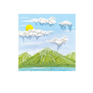 Auramma Collections Beautiful 3D Visual Effects Nature Scenery Note Pads