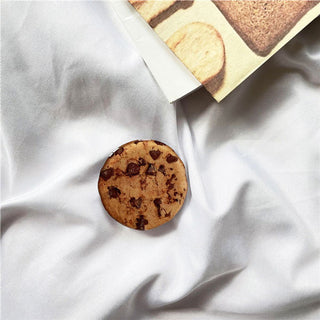 Auramma Collections Funny Breakfast Food Pancake Cookie Toast Shaped Pull Out Phone Grip