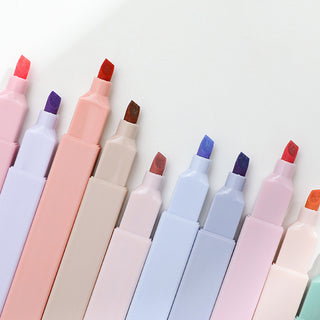 Auramma Collections Muted Pastel Color Aesthetic Highlighter