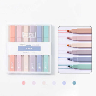 Auramma Collections Muted Pastel Color Aesthetic Highlighter