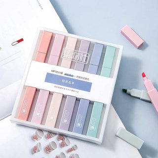 Auramma Collections Muted Pastel Color Aesthetic Highlighter