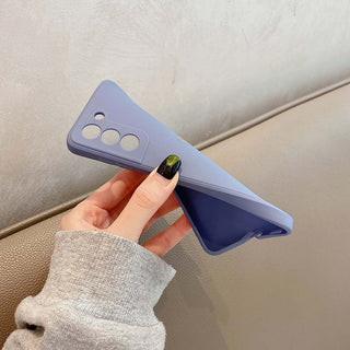 Auramma Collections Plain Color Matte Gold Line Heart Mint Green White Black Blue Purple Pink Soft TPU Case Samsung Galaxy S22 S21 S20 Ultra Plus FE
