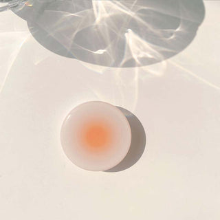 Auramma Collections Beautiful Round Resin Ombre Pink Green Blue Purple Orange Pull Out Phone Grip