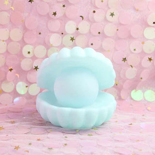 Auramma Collections Cute 3D Portable Seashell Pearl Night Light Ambient Lamp