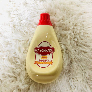 Auramma Collections Squeezed Ketchup Mustard Mayo Bottle Design Condiment Dip Trays