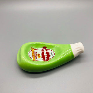 Auramma Collections Squeezed Ketchup Mustard Mayo Wasabi Bottle Design Condiment Dip Trays