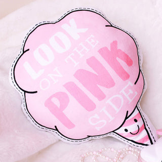 Auramma Collections Y2K Creative Funny Pink Frappuccino Coke Milk Flamingo Ice-Cream Sunglasses Lollipop Cotton Candy Fries Heart Camera Lips Heels Nail Polish Mascara Plushie Pillow Cushion