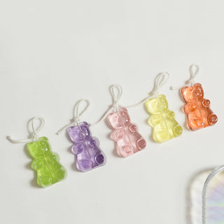 Auramma Funky Kawaii Realistic Juicy Fruit Scented Clear Yellow Green Red Purple Pink Large Small Set Handmade Aromatherapy Soy Wax Candle