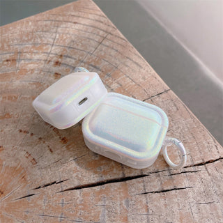 Auramma Collections Round Edged Cushion Radiant Fairy Color Soft TPU Case AirPods 1 2 3 4 Pro