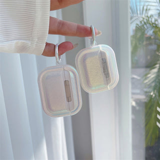 Auramma Collections Round Edged Cushion Radiant Fairy Color Soft TPU Case AirPods 1 2 3 4 Pro