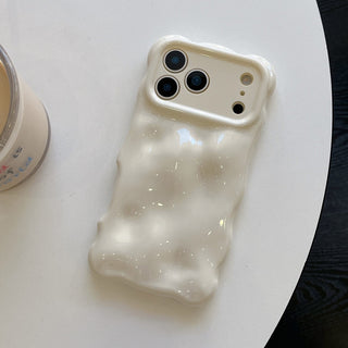 Auramma Collections Avant Basic Candy Colors Pastel Pink Blue Beige Orange White Lavender Purple Green 3D Bubbles Soft TPU Case iPhone 17 16 15 14 13 12 11 Pro Max Plus 16e Air