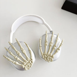 Auramma Collections Funky Kawaii 3D Skeleton Hands Soft AirPods Max Case