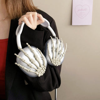 Auramma Collections Funky Kawaii 3D Skeleton Hands Soft AirPods Max Case