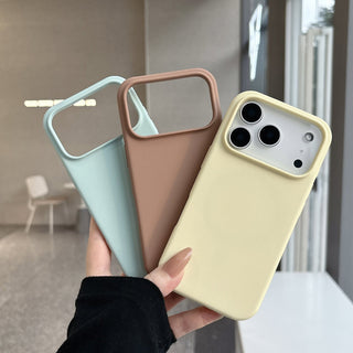 Auramma Collections Minimalist Aesthetic Matte Finish Plain Color Black Gray Camel Mint Lilac Purple Baby Blue Light Pink Butter Yellow White MagSafe Soft TPU Case iPhone 17 Air Pro Max