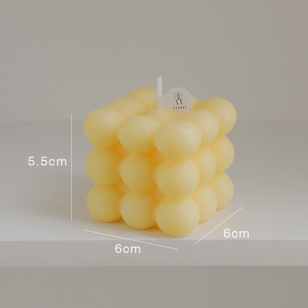 Auramma Collections - Bubble Cube Candle