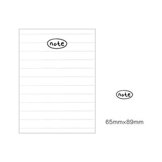 Auramma Collections Cute Funny Handwriting Style Sticky Notes