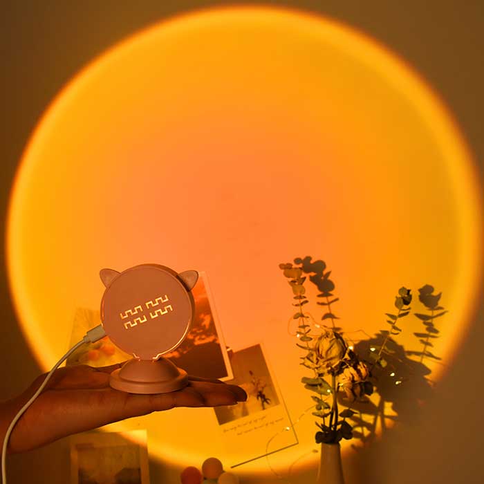 The Sunset Lamp – The Mini Phone