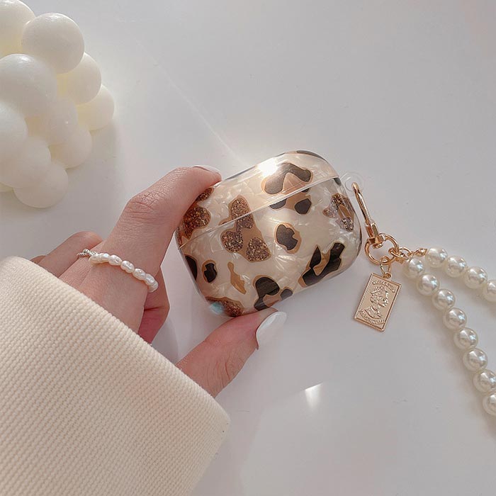 Leopard Print AirPods Case - Main Image