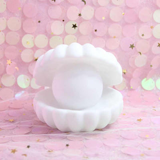 Auramma Collections Cute 3D Portable Seashell Pearl Night Light Ambient Lamp